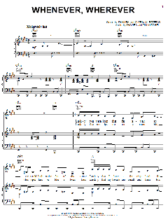 Whenever, Wherever von Shakira (Download) 