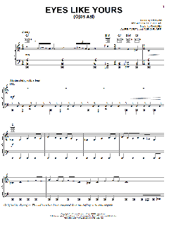 Eyes Like Yours (Ojos Asi) von Shakira (Download) 