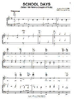 School Days (When We Were A Couple Of Kids) von Will D. Cobb (Download) 