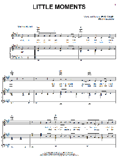 Little Moments von Brad Paisley (Download) 