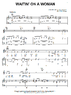 Waitin' On A Woman von Brad Paisley (Download) 