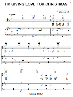 I'm Giving Love For Christmas von Marty Panzer (Download) 