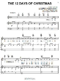 The 12 Days Of Christmas [Disney version] von Traditional English Carol (Download) 