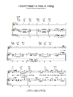 I Don't Want To Miss A Thing von Aerosmith (Download) 