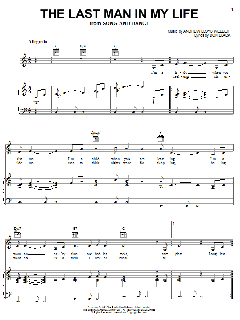 The Last Man In My Life von Andrew Lloyd Webber (Download) 