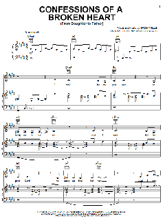 Confessions Of A Broken Heart (Daughter To Father) von Lindsay Lohan (Download) 