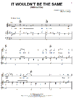 It Wouldn't Be The Same (Without You) von Elvis Presley (Download) 