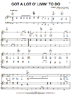 Got A Lot O' Livin' To Do von Elvis Presley (Download) 