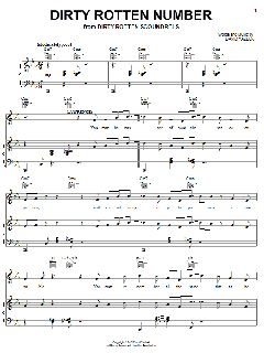 Dirty Rotten Number von David Yazbek (Download) 