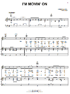 I'm Movin' On von Hank Snow (Download) 