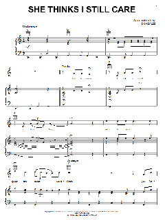 She Thinks I Still Care von George Jones (Download) 