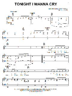 Tonight I Wanna Cry von Keith Urban (Download) 