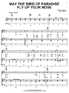 May The Bird Of Paradise Fly Up Your Nose von Little Jimmy Dickens (Download) 