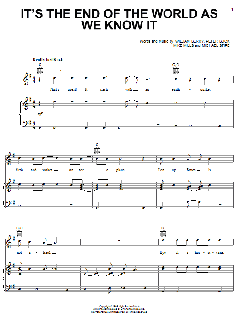 It's The End Of The World As We Know It von R.E.M. (Download) 