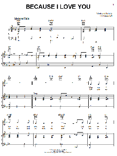 Because I Love You von Irving Berlin (Download) 