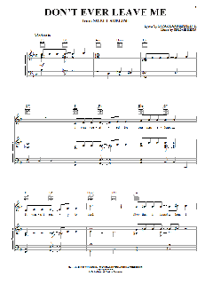 Don't Ever Leave Me von Jerome Kern (Download) 