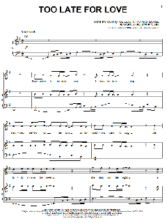 Too Late For Love von Def Leppard (Download) 