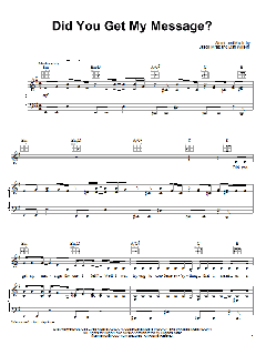 Did You Get My Message? von Jason Mraz (Download) 