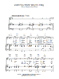 Don't You Worry 'Bout A Thing (Download) 