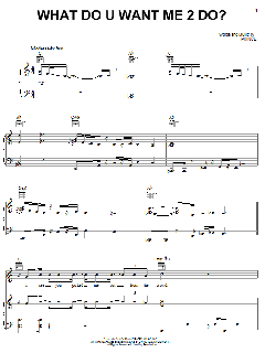 What Do U Want Me 2 Do? von Prince (Download) 