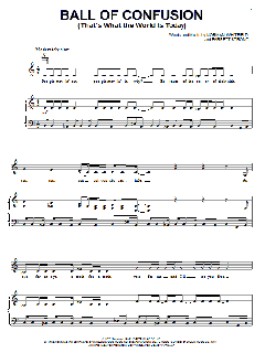 Ball Of Confusion (That's What The World Is Today) von The Temptations (Download) 