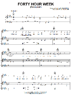 Forty Hour Week (For A Livin') von Alabama (Download) 