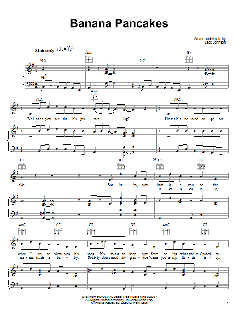 Banana Pancakes von Jack Johnson (Download) 