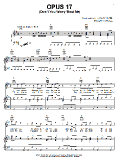 Opus 17 (Don't Worry 'Bout Me) von Frankie Valli (Download) 