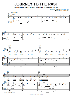 Journey To The Past von Stephen Flaherty (Download) 