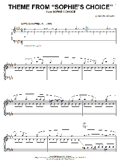 Theme From "Sophie's Choice" von Marvin Hamlisch (Download) 