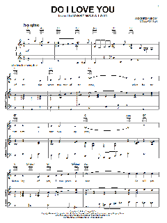 Do I Love You von Cole Porter (Download) 