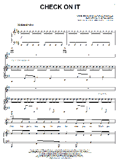 Check On It von Beyoncé (Download) 