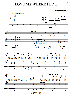 Love Me Where I Live von Barri McPherson (Download) 