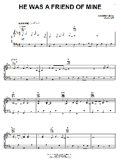 He Was A Friend Of Mine von Bob Dylan (Download) 