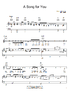 A Song For You von Joe Cocker (Download) 