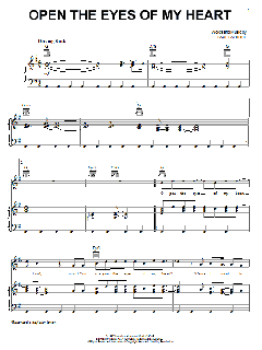 Open The Eyes Of My Heart von Sonicflood (Download) 