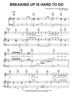 Breaking Up Is Hard To Do von Neil Sedaka (Download) 
