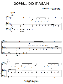 Oops!...I Did It Again von Britney Spears (Download) 