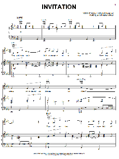 Invitation von Paul Francis Webster (Download) 