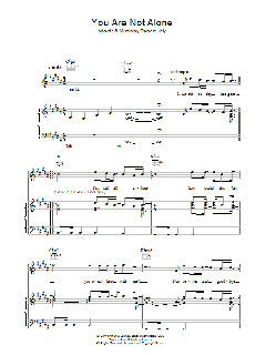 You Are Not Alone von Michael Jackson (Download) 