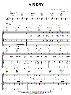 Air Dry von Teddy Geiger (Download) 