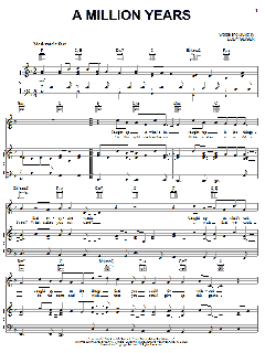 A Million Years von Teddy Geiger (Download) 