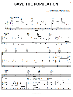 Save The Population von Red Hot Chili Peppers (Download) 