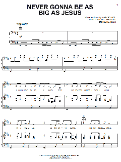 Never Gonna Be As Big As Jesus von Audio Adrenaline (Download) 