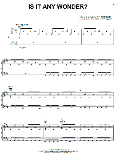 Is It Any Wonder? von Keane (Download) 