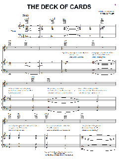 The Deck Of Cards von Tex Ritter (Download) 