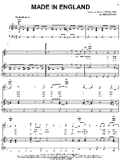 Made In England von Elton John (Download) 