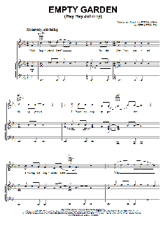 Empty Garden (Hey Hey Johnny) von Elton John (Download) 