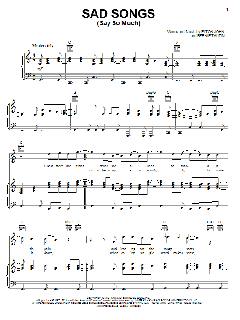 Sad Songs (Say So Much) von Elton John (Download) 