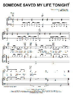 Someone Saved My Life Tonight von Elton John (Download) 